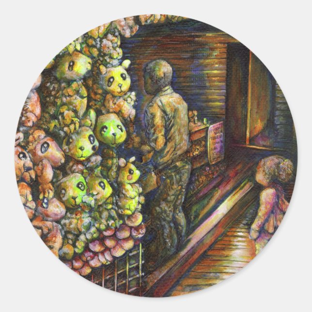 Adesivo Redondo Norte do Circo (Frente)