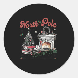 Adesivo Redondo North Le Book Club Book Lover Bookish Bookworm Chr