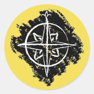 Adesivo Redondo Northshield