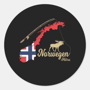 Adesivo Redondo Noruega 2022 - Hitra Fisheries Scandinavia