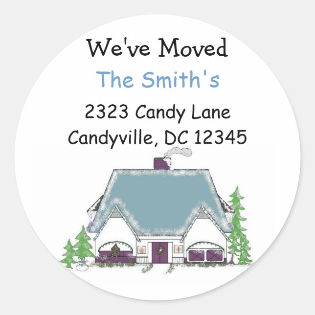 Adesivo Redondo Nós nos movemos (Frente)