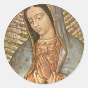 Adesivo Redondo Nossa Senhora de Guadalupe