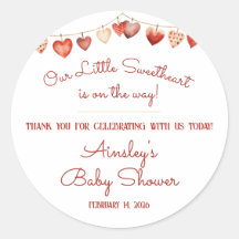 Nosso Pequeno Favor Do Chá de fraldas