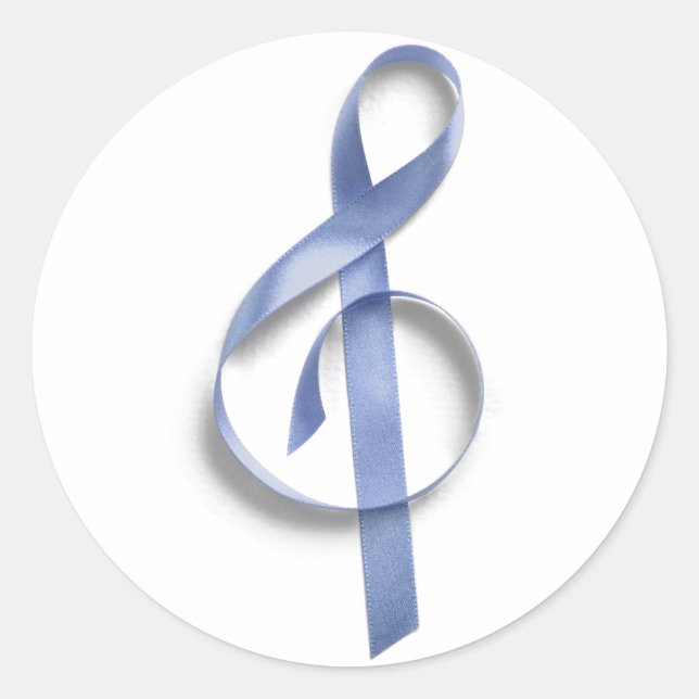 Adesivo Redondo Nota Azul (Frente)