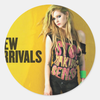 Adesivo Redondo Nova chegada