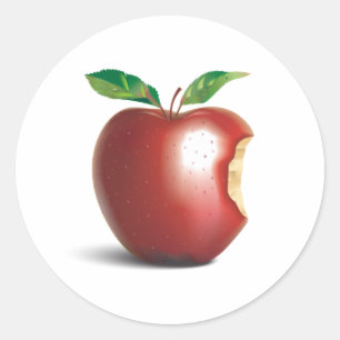 Adesivo Redondo Nova Iorque Apple de NYC