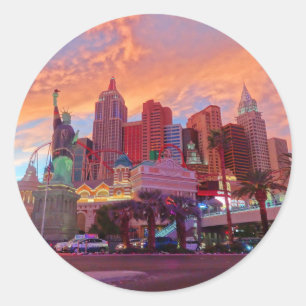 Adesivo Redondo Nova Iorque - Hotel New York #3-1 Stickers