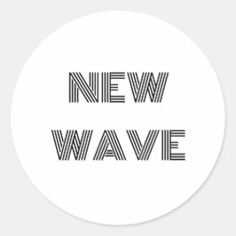 Adesivo Redondo Nova Onda