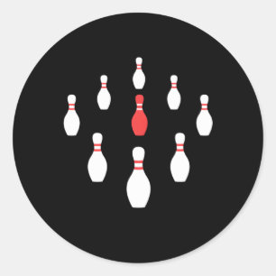 Adesivo Redondo Nova Rack De Nove Boliches