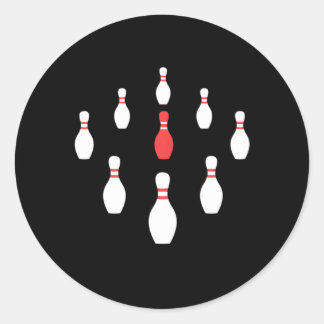 Adesivo Redondo Nova Rack De Nove Boliches