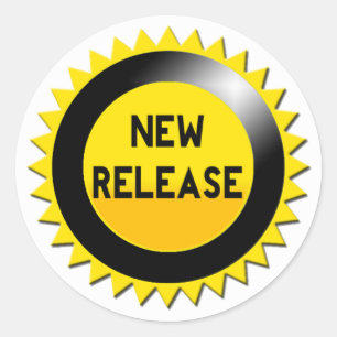 Adesivo Redondo Nova versão do Starburst Sticker