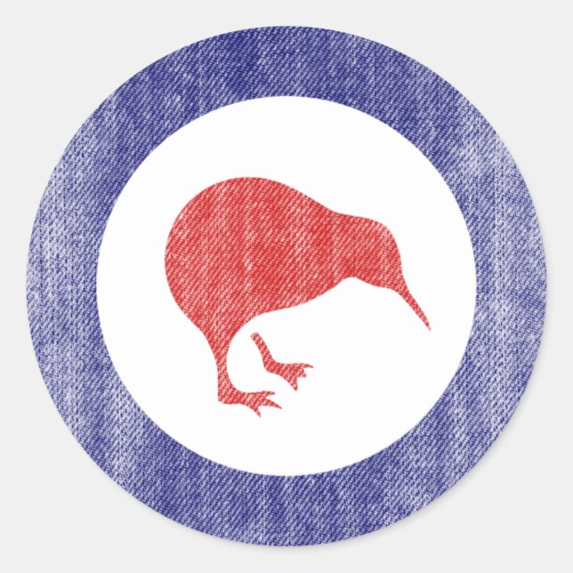 ADESIVO REDONDO NOVA ZELÂNDIA (Frente)