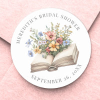 Novo Capítulo Floral Livro Chá de Noiva