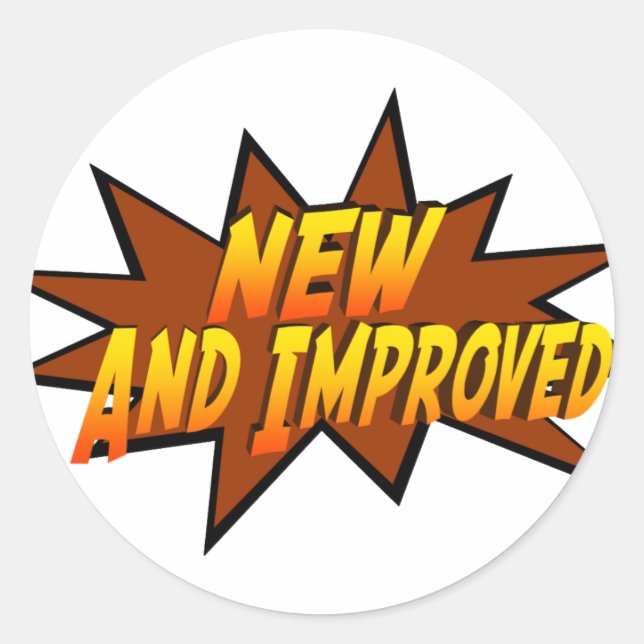 Adesivo Redondo Novo E Melhorado (Frente)