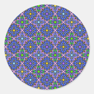 Adesivo Redondo Novo Mandala 2