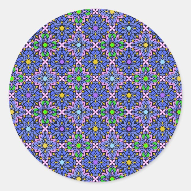 Adesivo Redondo Novo Mandala 2 (Frente)