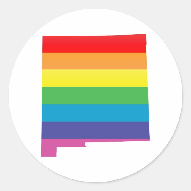 Adesivo Redondo novo orgulho do méxico. (Frente)