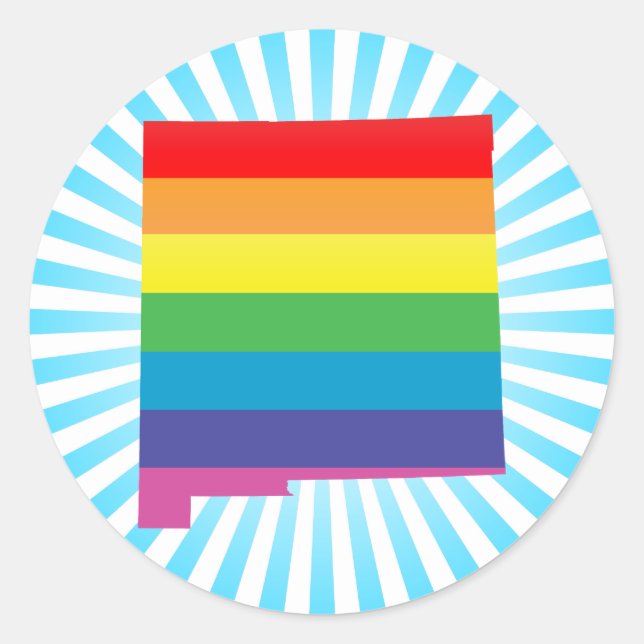 Adesivo Redondo novo orgulho do méxico. (Frente)