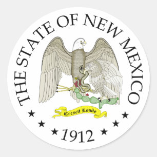 Adesivo Redondo Novo sinal do México