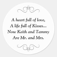 Novo Sr. e Sra. Wedding Poem