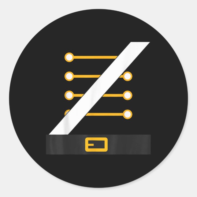 Adesivo Redondo Noz-Cracker Costume Uniforme Correspondente Toy So (Frente)