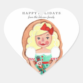 Adesivo Redondo Noz-cracker de Natal Clara | Vinheta