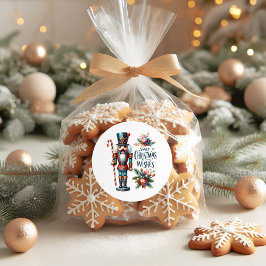 Adesivo Redondo Nozes de Natal do Candy Candy Canas