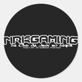 Adesivo Redondo nrkGaming CJL-2011WT
