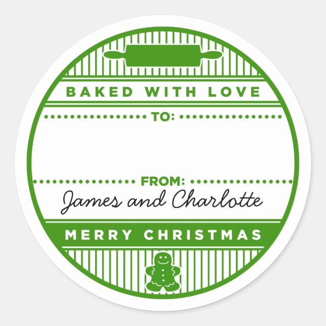 Adesivo Redondo Nua Com Amor (Frente)