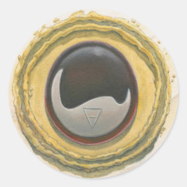 Adesivo Redondo Núcleo Onyx