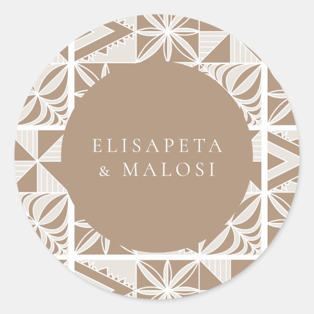 Adesivo Redondo Nuku'alofa (Frente)