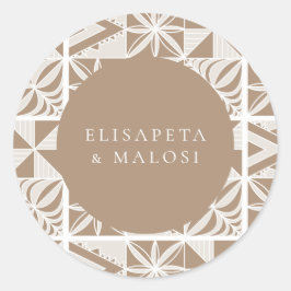 Adesivo Redondo Nuku'alofa