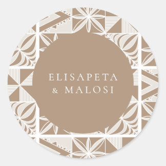 Adesivo Redondo Nuku'alofa