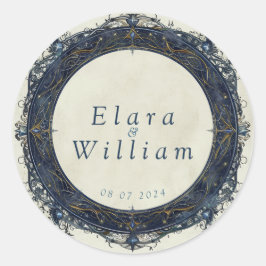 Adesivo Redondo Numenorean Royal Wedding