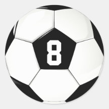 Número Personalizado de Jogador - Bola de Futebol