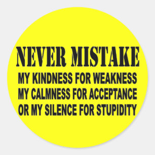 ADESIVO REDONDO NUNCA CONFUNDA