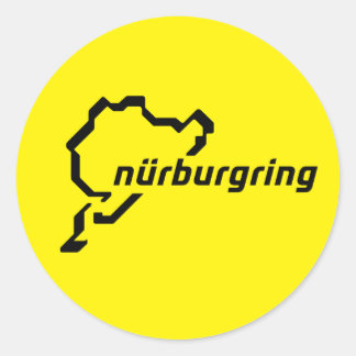 Adesivo Redondo Nurburgring Nordschleife Gran Turismo Driver