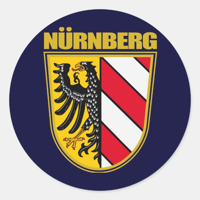 Adesivo Redondo Nurnberg (Frente)