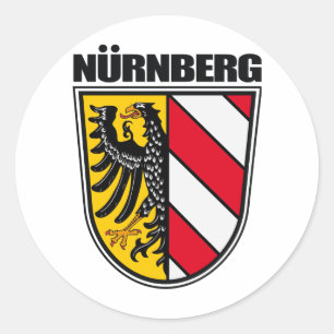 Adesivo Redondo Nurnberg (Nuremberg)