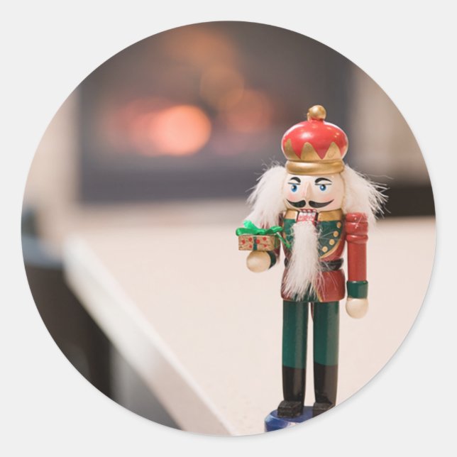 Adesivo Redondo Nutcracker (Frente)