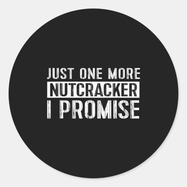 Adesivo Redondo Nutcracker Gift Nutcracker Christmas Holiday  (Frente)