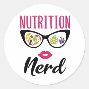Adesivo Redondo Nutricionista Dieticiano Nutricionista