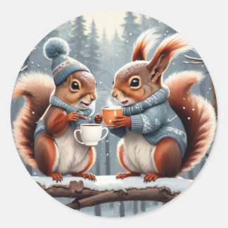 Adesivo Redondo Nutty Buddies