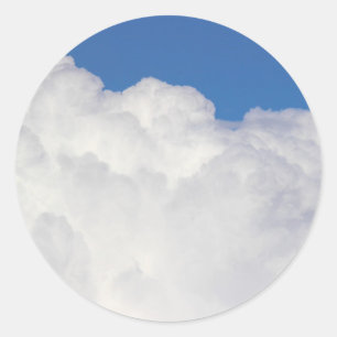 Adesivo Redondo Nuvem Cumulus II