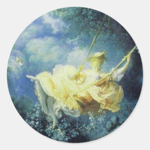 Adesivo Redondo O amarelo verde SWING