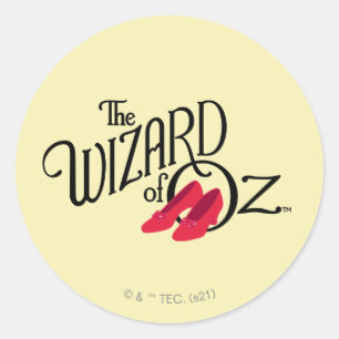 Adesivo Redondo O Assistente Do Logotipo Oz™