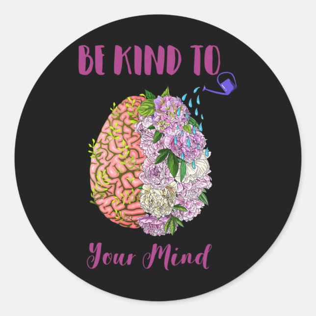 Adesivo Redondo O Autoatendimento De Sensibilização Para A Saúde S (Frente)