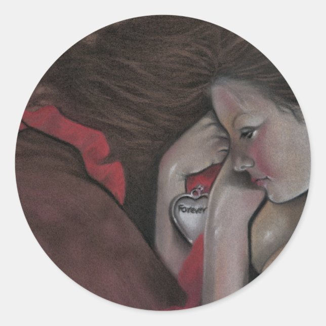 Adesivo Redondo O Bloqueio (Frente)