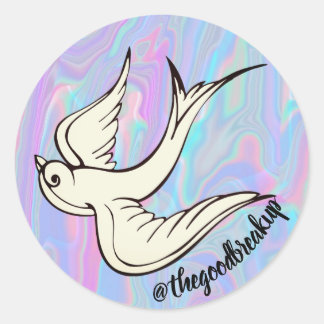 Adesivo Redondo O Bom Encerramento