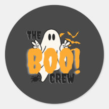 O Boo Crew Orange Halloween